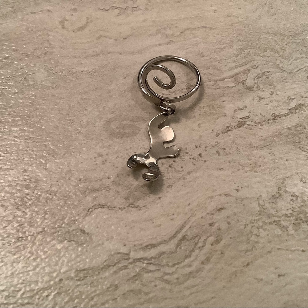 New UNIQUE  “hang in there” dangling ring